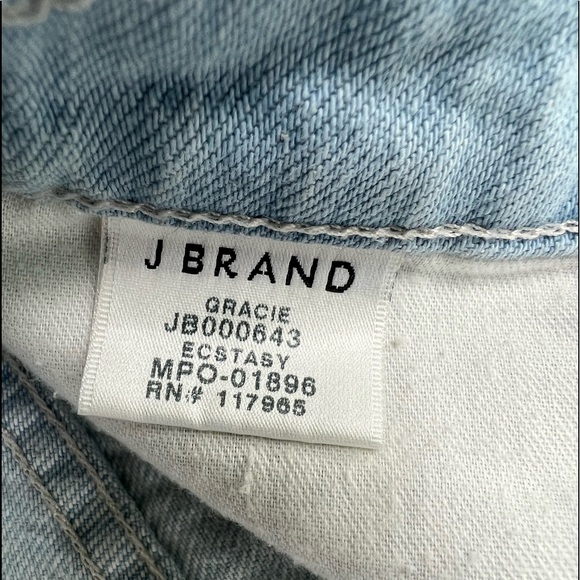 🎯J Brand Gracie High Rise Shorts Ecstasy Size 27 - Picture 7 of 9